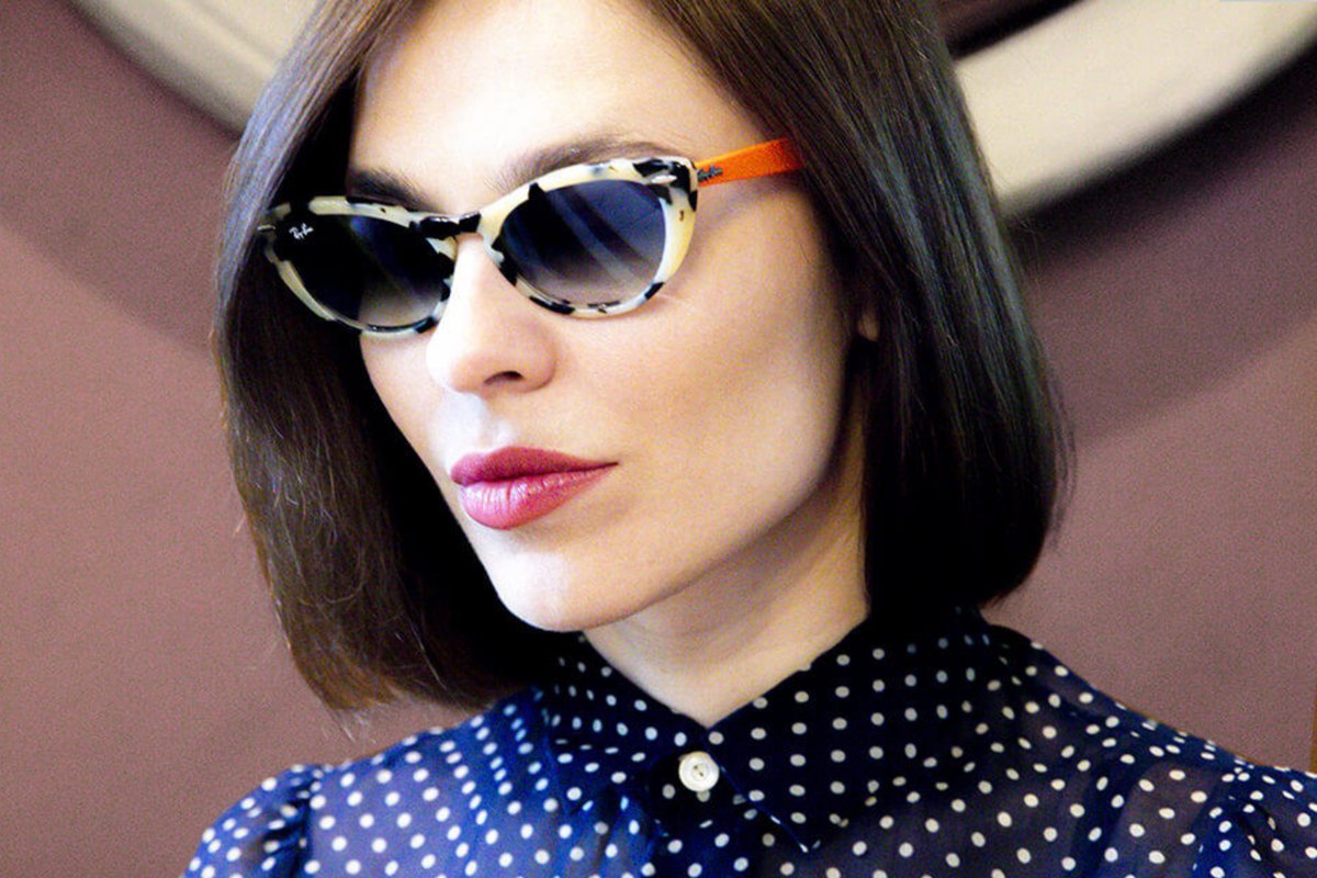 Nina Kraviz has teamed up with Ray Ban to create a limited edition sunnies capsule collection DJane Mag